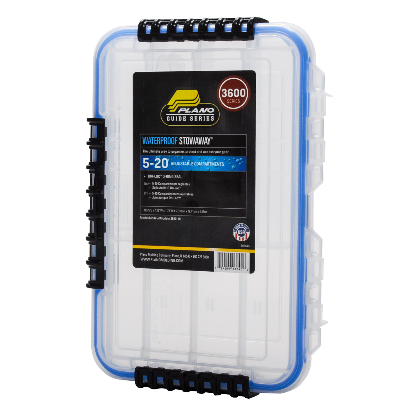 Plano Guide Series Stowaway 3600 Waterproof Fly Box