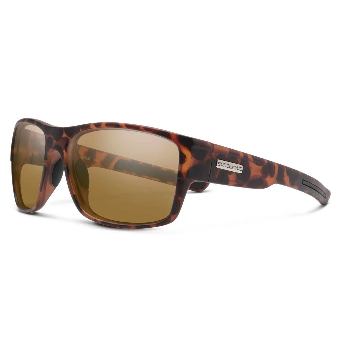 SunCloud Range Matte Tortoise Polarized Brown