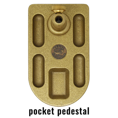 Regal Revolution Vise with Shank Jaw and Bronze Pocket Base