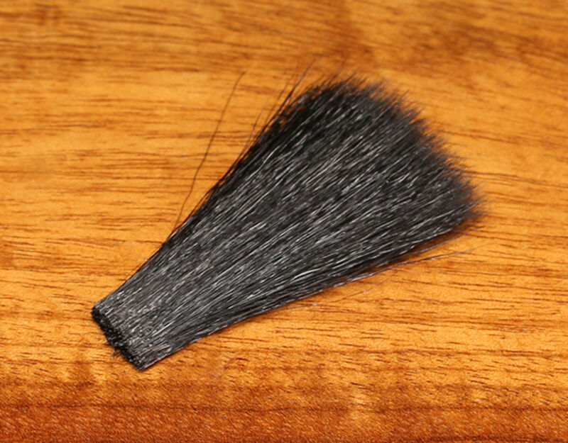 SELECTED HAIR WING #2 BLACK GOAT HAIR