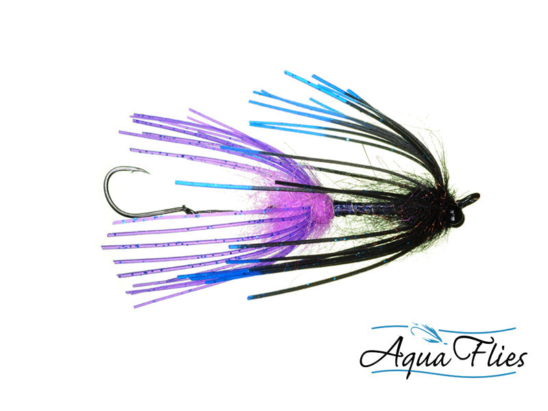 Sili-Leg Intruder - Black & Purple