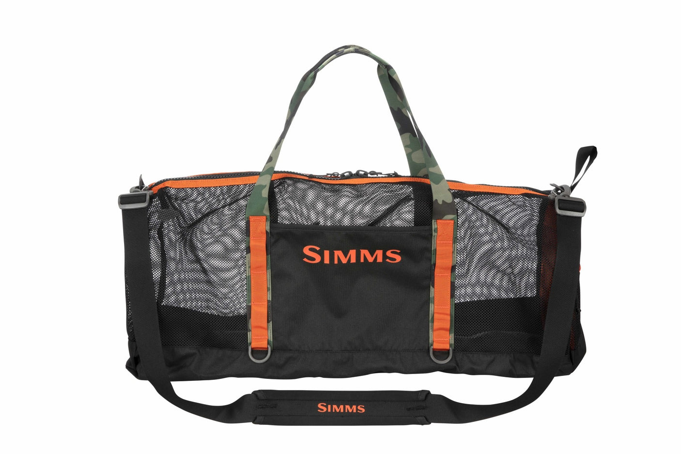 Simms Challenger Mesh Duffel - 60L Black