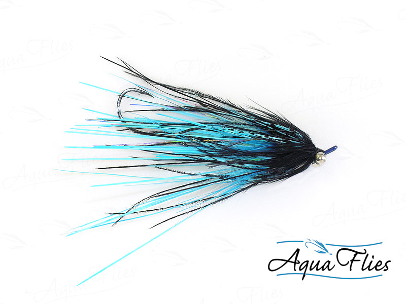 Stu's Mini Intruder - Blue/Black – Waters West Fly Fishing Outfitters