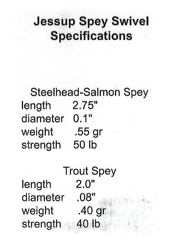 Jessup Spey Swivel