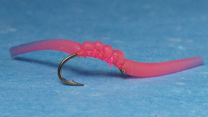 Gummy Worm - Pink - Click Image to Close