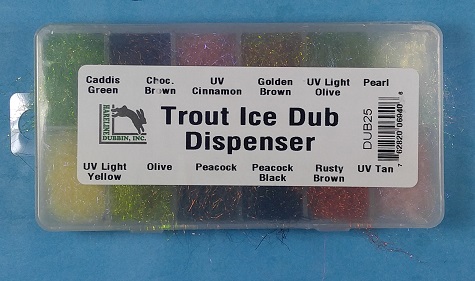 Trout Ice Dub Dispenser - Click Image to Close