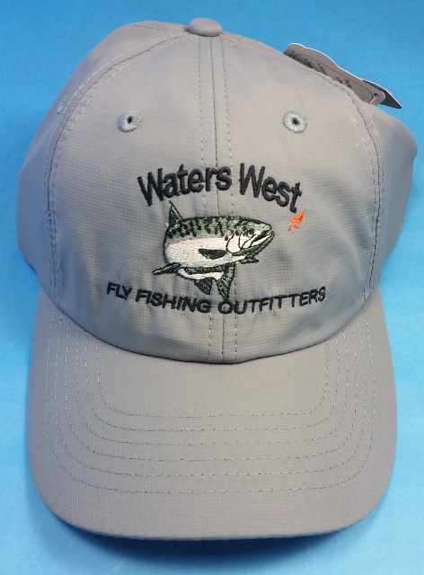 Waters West Logo Hat - Frost Grey - Click Image to Close