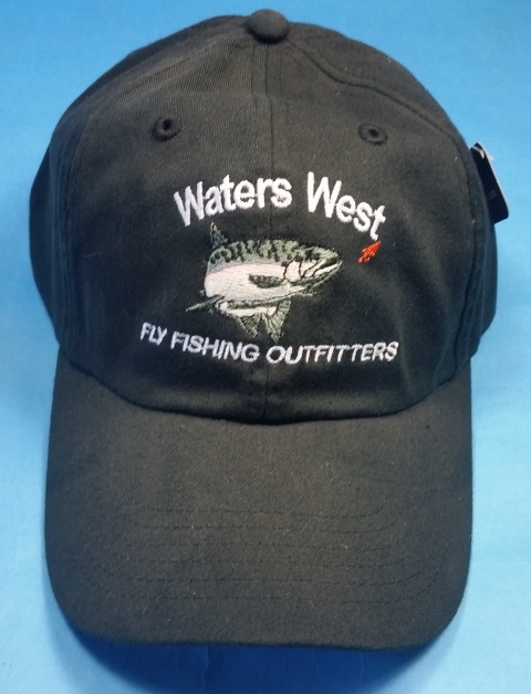 Waters West Logo Hat - Black - Click Image to Close